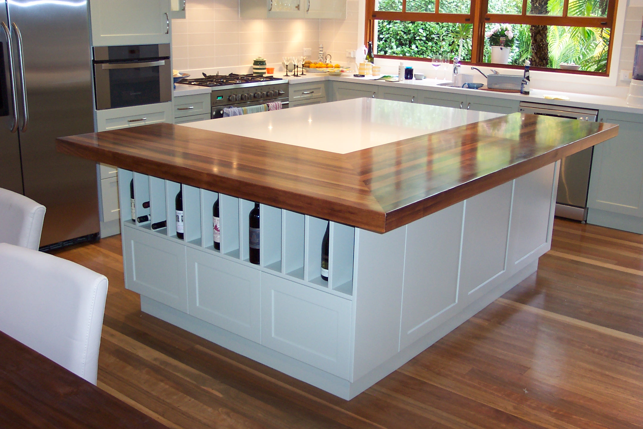 Polished Timber Bench Top